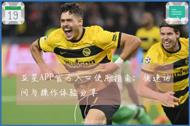 亚星APP官方入口使用指南：快速访问与操作体验分享